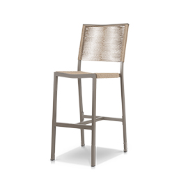 Bar Side Chair Tan Rope bar side chair tan rope